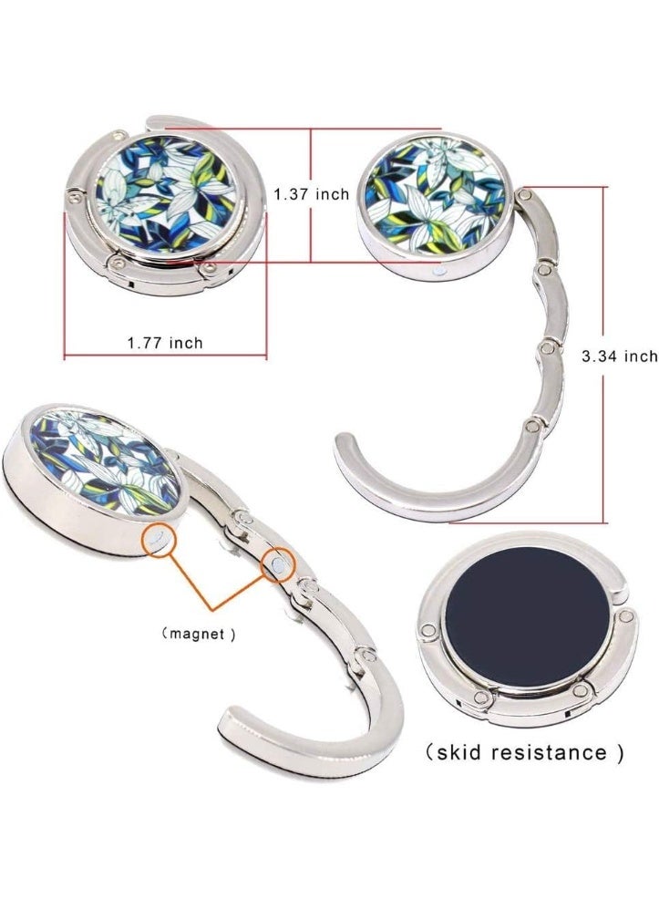 ChicAbode Purse Hooks, 4 Pack Women Bag Purse Hook Handbag Hanger, Mixed Set - Image 2